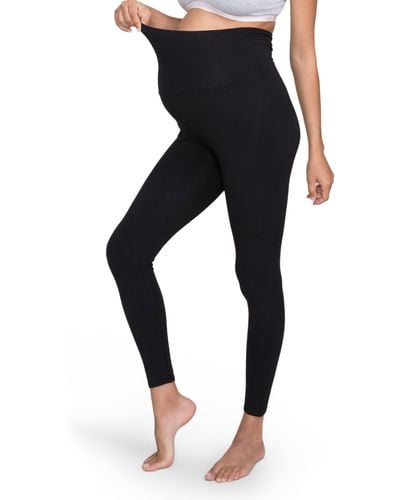 HATCH The Ultrasoft Over The Bump Maternity leggings - Blue