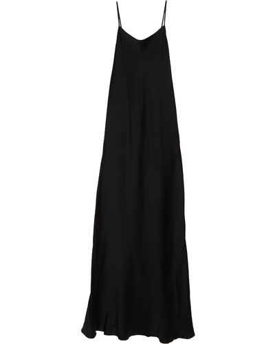 Victoria Beckham Satin Camisole Gown - Black