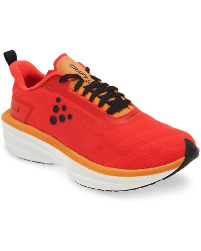 C.r.a.f.t Endurance 2 Running Shoe - Red