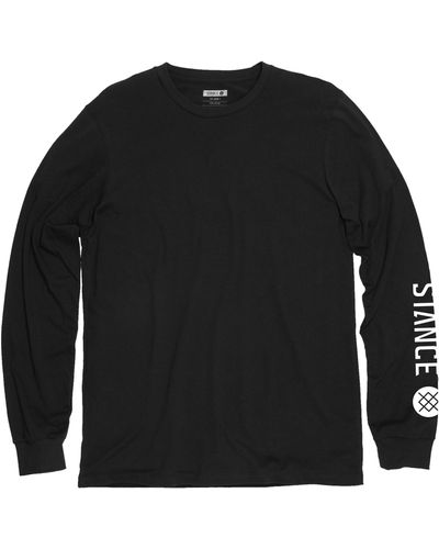 Stance Icon Long Sleeve Graphic T-shirt - Black