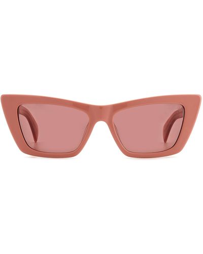 Rag & Bone 53mm Cat Eye Sunglasses - Pink