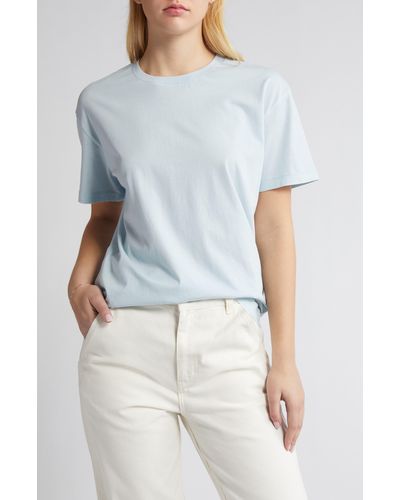 BP. Oversize Cotton T-shirt - Blue