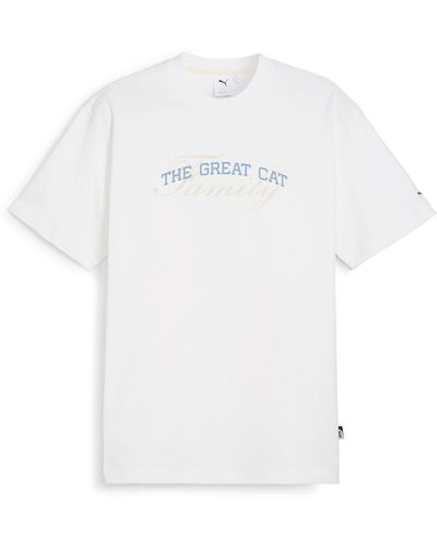PUMA Basketball Nostalgia Graphic T-shirt - White