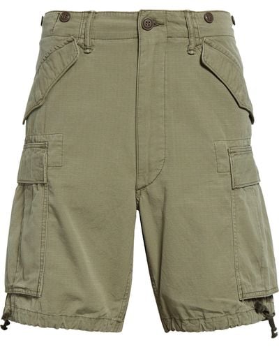 Ralph Lauren Cotton Ripstop Cargo Shorts - Green