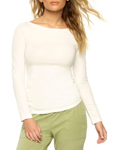 Felina Long Sleeve T-shirt - Natural
