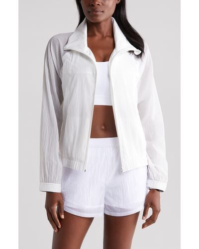Zella Expression Sheer Jacket - White