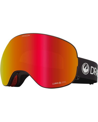 Dragon X2 77mm Snow goggles With Bonus Lens - Red
