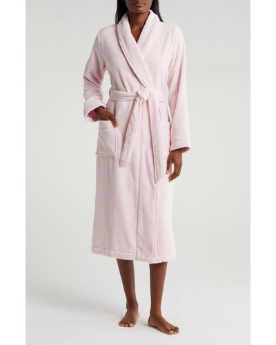 Nordstrom Hydro Cotton Terry Robe - Pink
