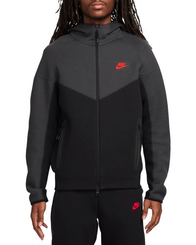 Nike Tech Fleece Windrunner Zip Hoodie - Black