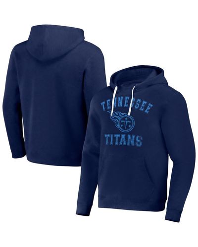 NFL X DARIUS RUCKER Collection By Fanatics Tennessee Titans Coaches Pullover Hoodie At Nordstrom - Blue