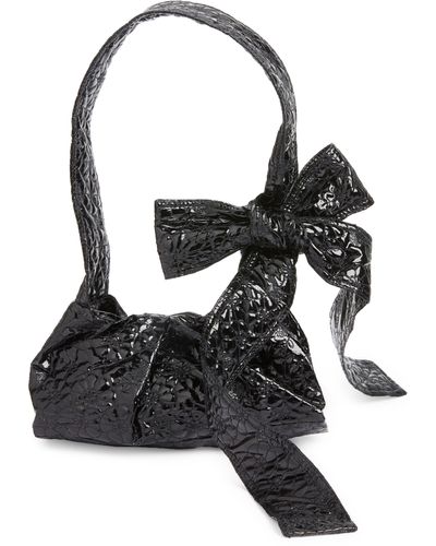 Cecilie Bahnsen Vesna Floral Quilted Shoulder Bag - Black