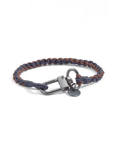 Caputo & Co. Braided Two-tone Bracelet - Multicolor