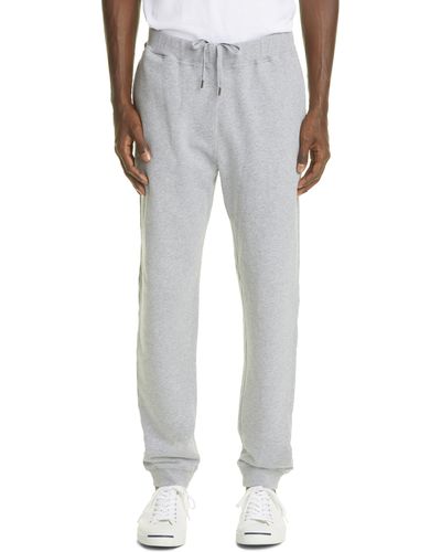 Sunspel French Terry jogger Sweatpants - Gray