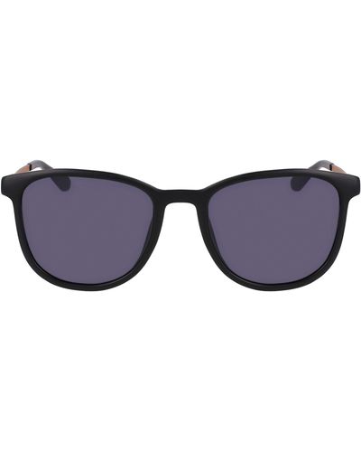 Shinola 52mm Round Sunglasses - Blue