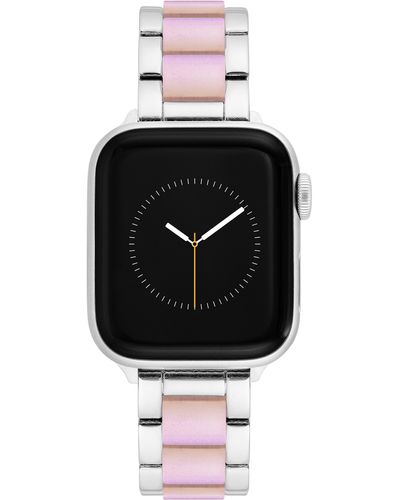 Anne Klein Iridescent Apple Watch Watchband - Black