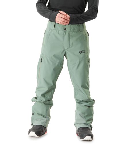 Picture Picture Object Waterproof Insulated Ski Pants - Green