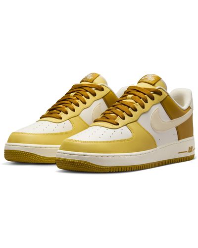 Nike Air Force 1 '07 Basketball Sneaker - Yellow