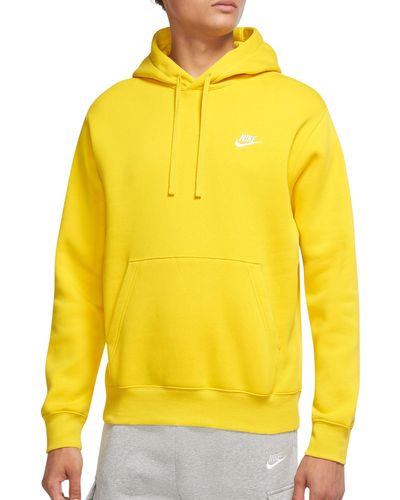 Nike Sportswear Club Hoodie - Yellow