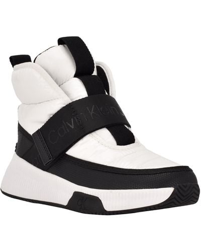 Calvin Klein Mabon High Top Sneaker - White