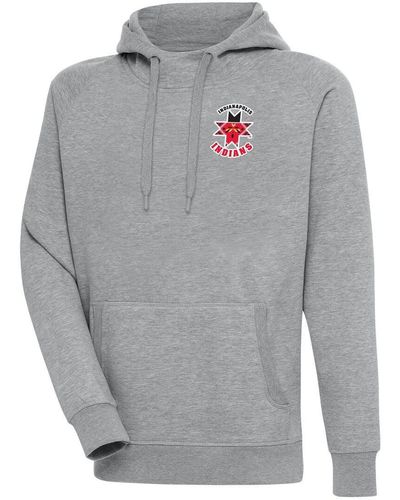 Antigua Indianapolis Indians Victory Pullover Hoodie At Nordstrom - Gray