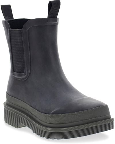 Chooka eastlake chelsea outlet faux fur waterproof boot