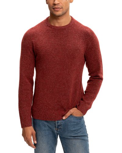 Threads For Thought Raglan Crewneck Sweater - Red