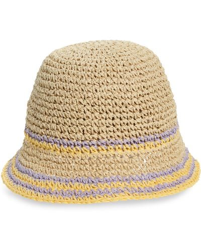 BP. Straw Bucket Hat - Natural