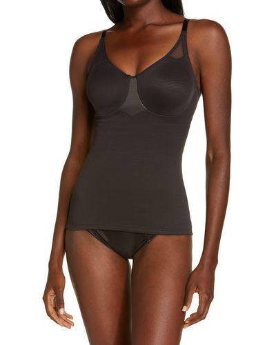 Miraclesuit Sheer Underwire Shaper Camisole - Brown