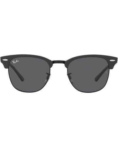 Ray-Ban Clubmaster 55mm Square Sunglasses - Gray