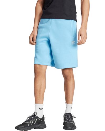 adidas Originals Trefoil Essentials Sweat Shorts - Blue