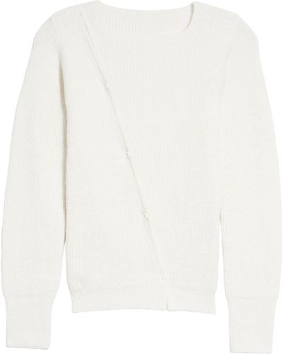 Jacquemus Pau Stripe Sweater - White