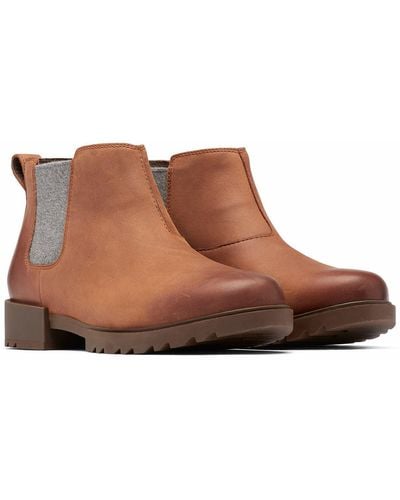 Sorel emelie shop chelsea boot
