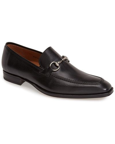 Mezlan 'tours' Leather Bit Loafer - Black