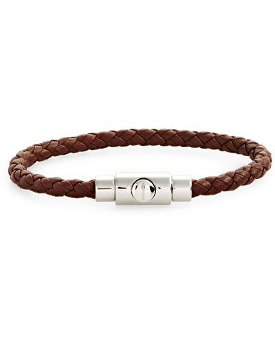 Ferragamo Leather Bracelet - Brown