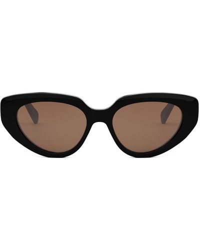 Celine Bold 3 Dots 53mm Cat Eye Sunglasses - Multicolor
