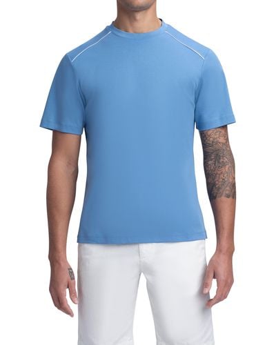Bugatchi Crewneck T-shirt - Blue