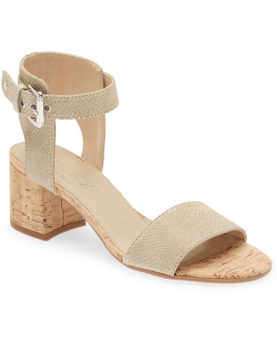 The Flexx Tgif Ankle Strap Sandal - Natural