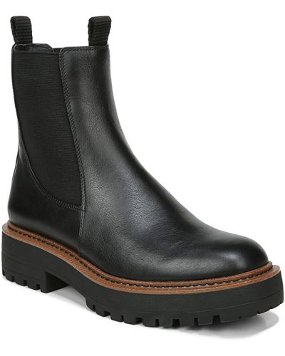 Sam Edelman Laguna Waterproof Lug Sole Chelsea Boot - Wide Width Available - Black