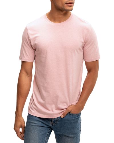 Threads For Thought Crewneck T-shirt - Pink