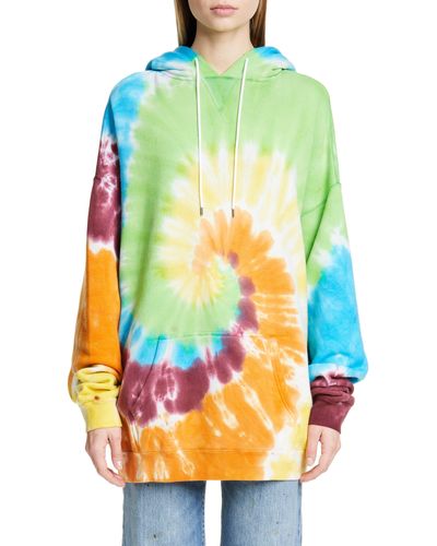 R13 tie shop dye hoodie