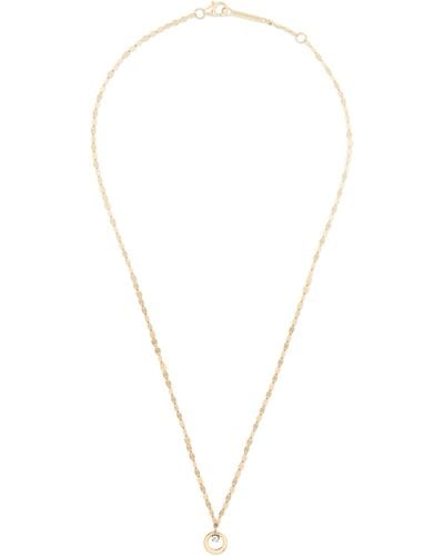 Lana Jewelry Solo Mini Bond Cusp Pendant Necklace - Blue
