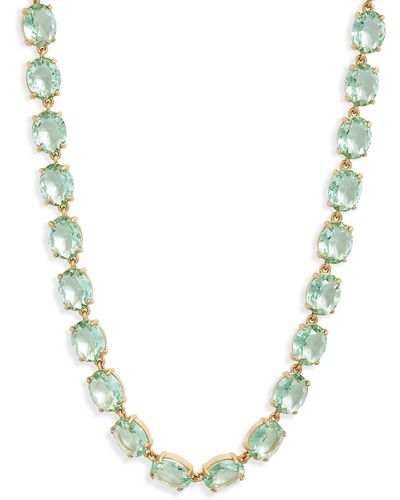 Roxanne Assoulin The Royals Crystal Necklace - Blue