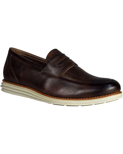 Sandro Moscoloni Natal Penny Loafer - Brown