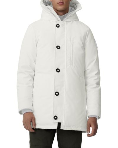 Canada Goose Chateau Humanature Label 625 Fill Power Down Parka - White