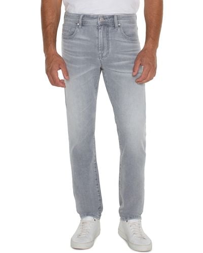 Liverpool Jeans Company Regent Relaxed Straight Leg Jeans - Gray