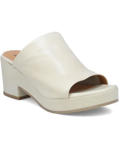 Miz Mooz Gwen Platform Sandal - White