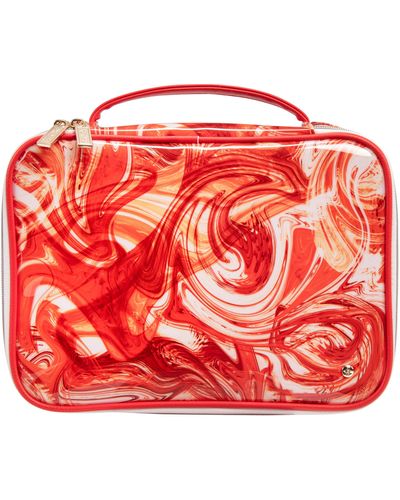 Stephanie Johnson Miami Claire Jumbo Makeup Case At Nordstrom - Red