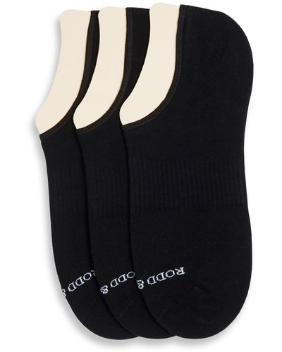Rodd & Gunn 3-pack Edgecumbe No-show Socks - Black
