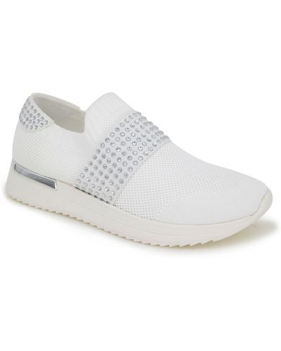 Kenneth Cole Collette Knit Sneaker - White