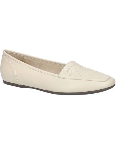 Easy Street Thrill Perforated Flat - White